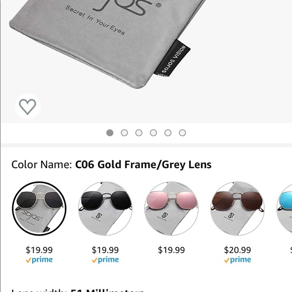 SOJOS sunglasses - Picture 2 of 2